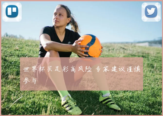 世界杯买足彩高风险 专家建议谨慎参与