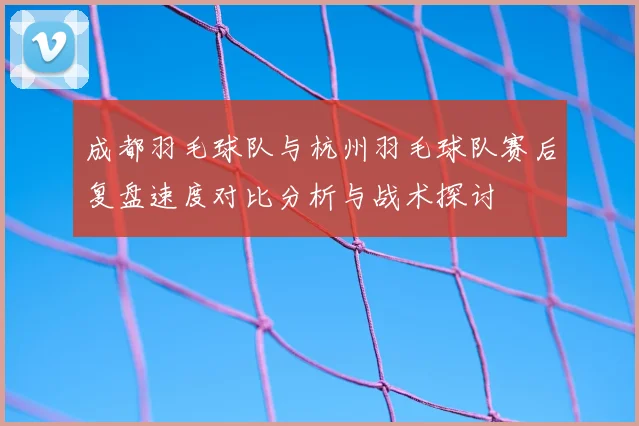 成都羽毛球队与杭州羽毛球队赛后复盘速度对比分析与战术探讨